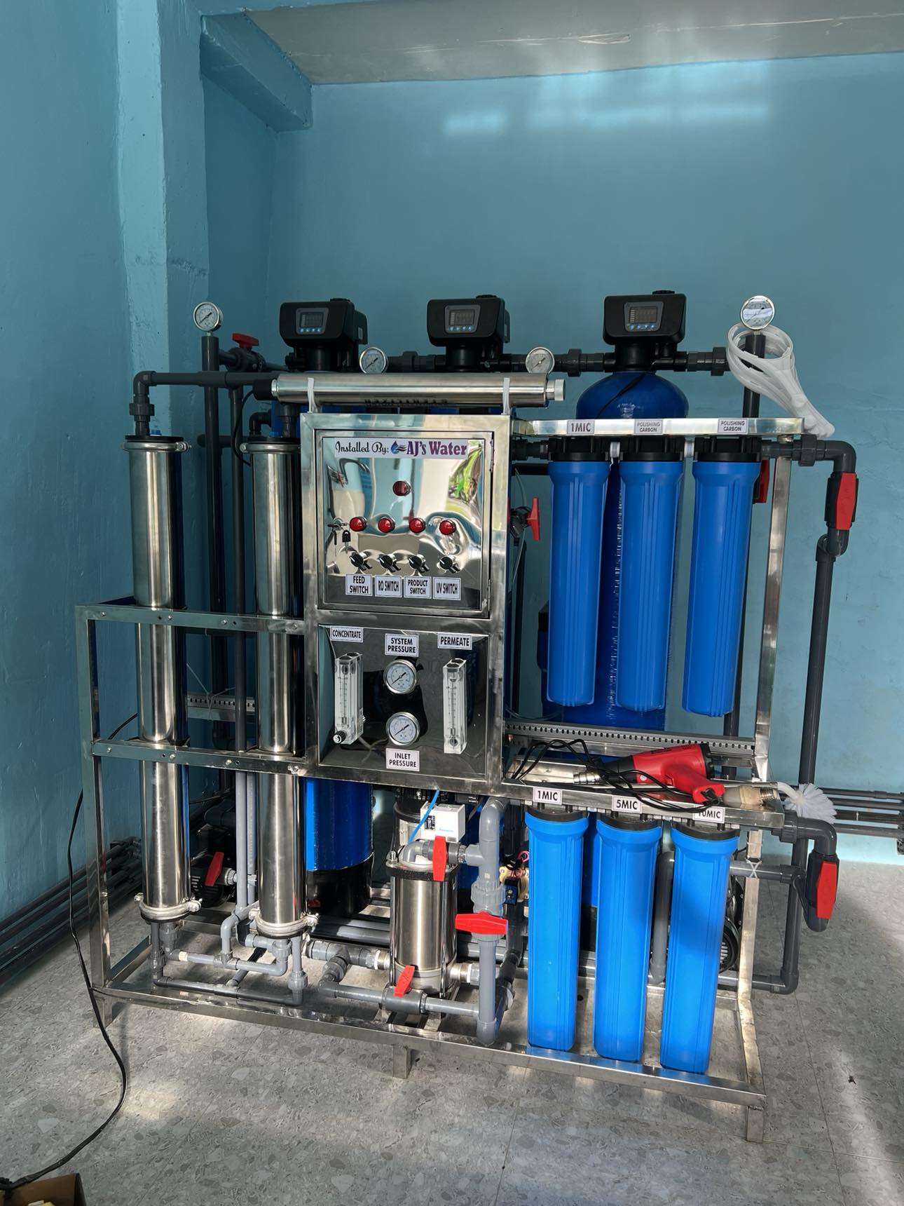 Dual Membrane Fully Automatic Purified poster